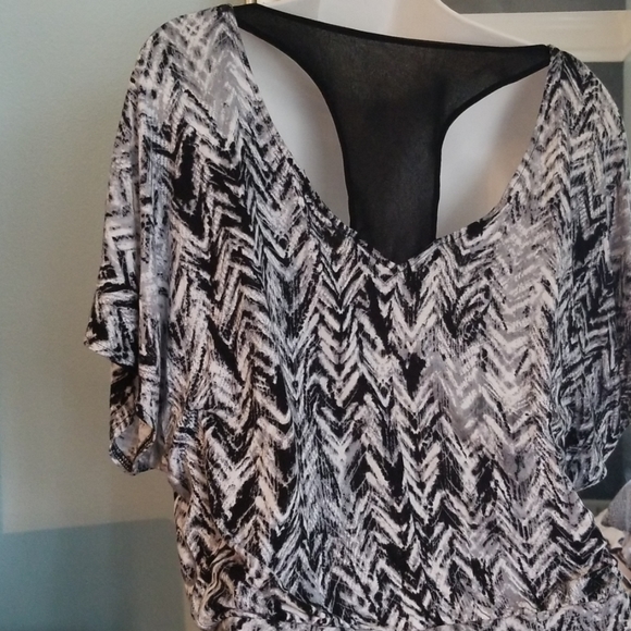 Express Dolman Racerback Top - Picture 4 of 6